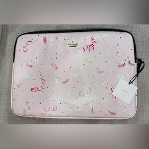 Kate Spade Pink Champagne Laptop Case